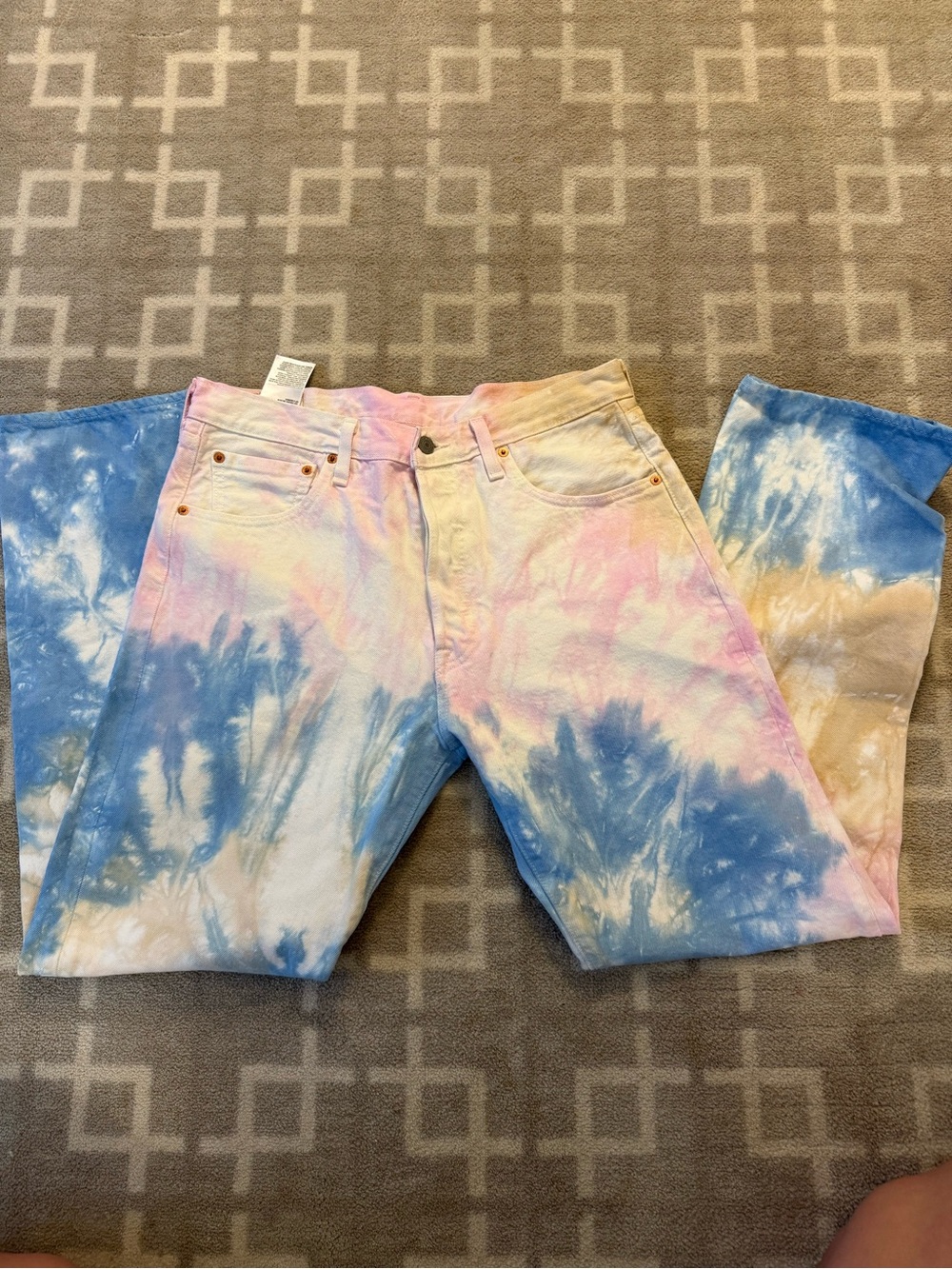 Levi's 501 Tie-Dye Jeans